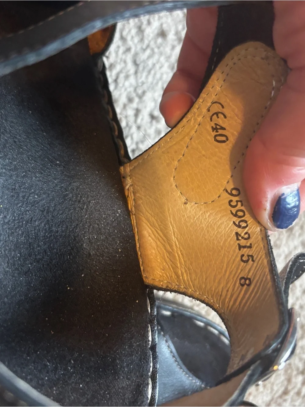 Finn Comfort classic black
